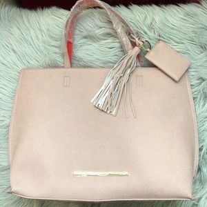 Steve Madden BKING Blush Mult Tote